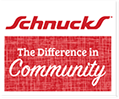 Schnnucks Logo, The Difference in Community.